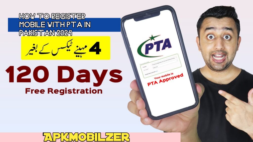 How to Register Mobile with PTA. in Pakistan 2024