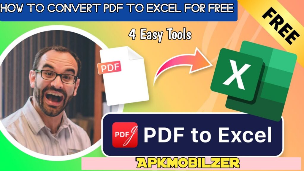 How to Convert PDF to Excel for Free