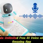 Generate Unlimited Free AI Voice with This Amazing App