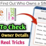 SIM Owner Details: How to Find Out Who Owns a SIM Card