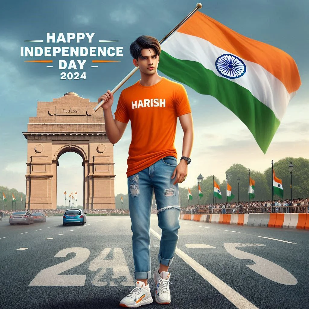 Happy Independence Day AI Photo editing